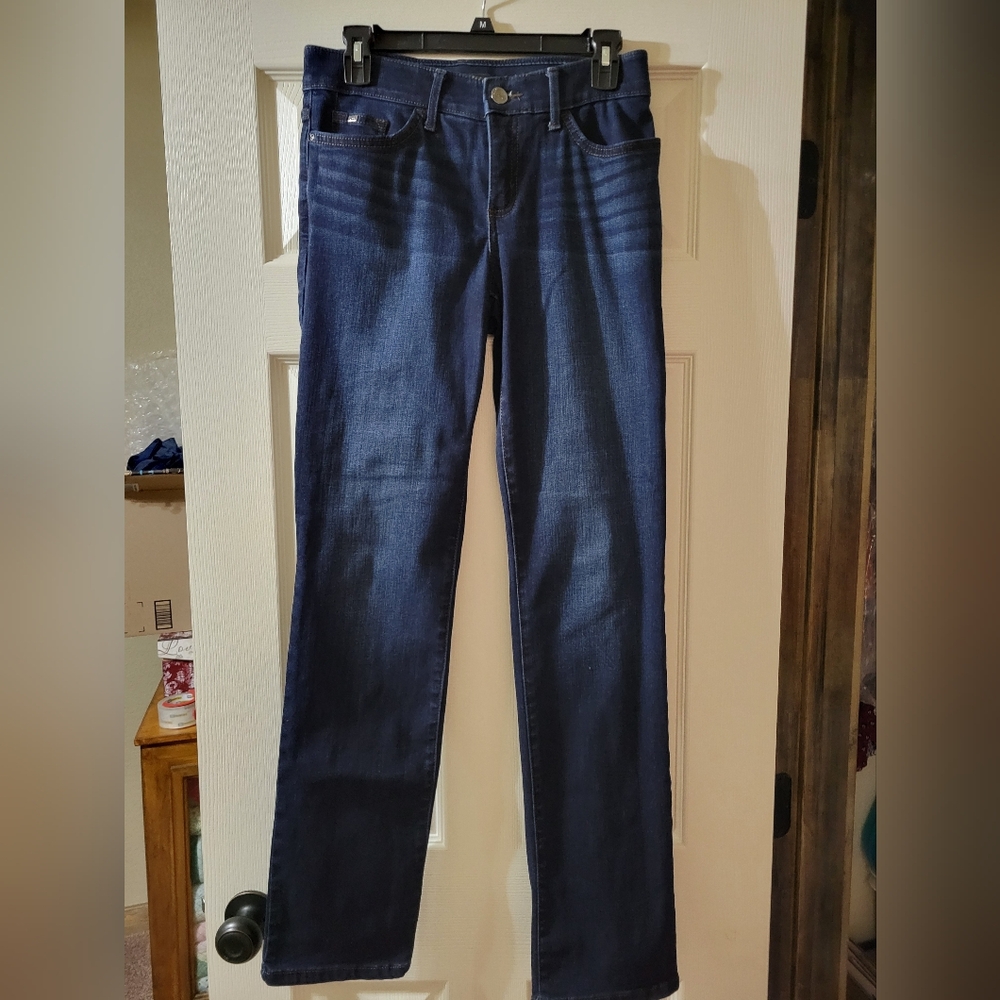Lee Women's Straight Leg Jeans - Dark Blue